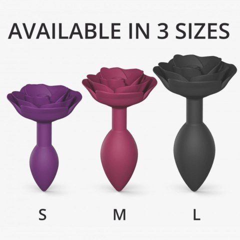 Korek analny open roses m size - plum star Korek analny open roses m size - plum star