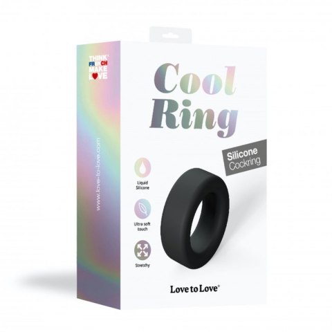 Pierścień Na Penisa Cool Ring - Black Onyx Pierścień Na Penisa Cool Ring - Black Onyx