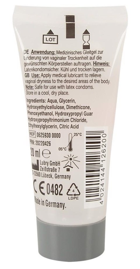 Żel nawilżający poślizgowy silikon lubrykant 20ml Żel nawilżający poślizgowy silikon lubrykant 20ml