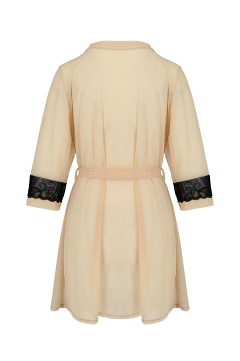 Bielizna-DAISY PEIGNOIR beige S/M Bielizna-DAISY PEIGNOIR beige S/M