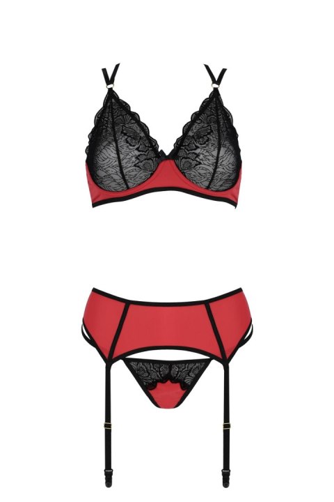 Bielizna-MAGNOLIA SET red S/M Bielizna-MAGNOLIA SET red S/M