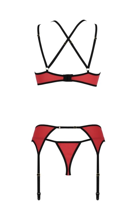 Bielizna-MAGNOLIA SET red S/M Bielizna-MAGNOLIA SET red S/M