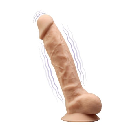 Duże wibrujące dildo z mocną przyssawką 20,3 cm Duże wibrujące dildo z mocną przyssawką 20,3 cm