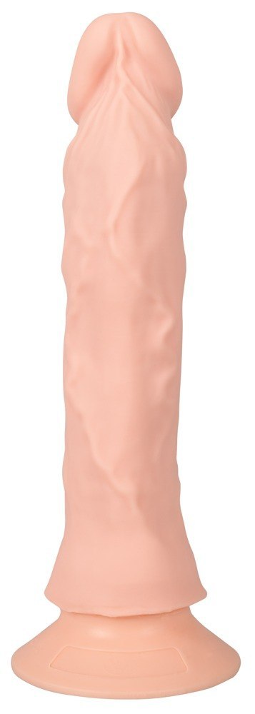 Giętkie elastyczne żylaste dildo z wibracjami 21,5