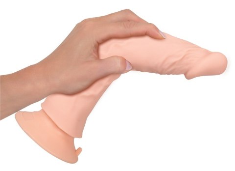 Giętkie elastyczne żylaste dildo z wibracjami 21,5