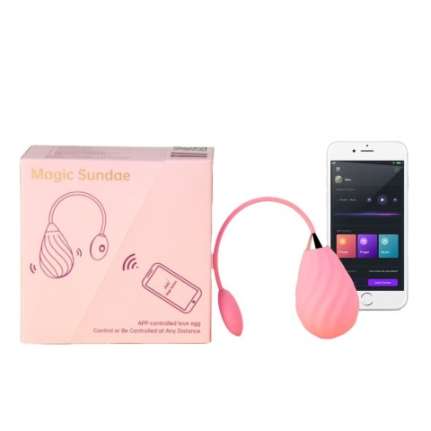 Jajeczko wibrujące z aplikacją Magic Motion Pink Jajeczko wibrujące z aplikacją Magic Motion Pink