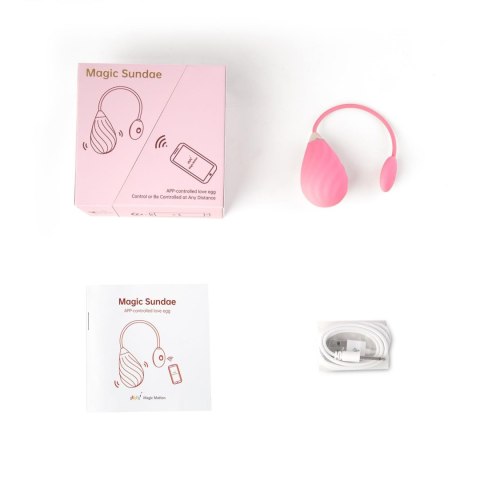 Jajeczko wibrujące z aplikacją Magic Motion Pink Jajeczko wibrujące z aplikacją Magic Motion Pink