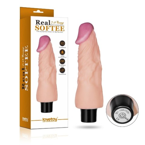 Realistyczny sztuczny penis 10 programów wibracji Realistyczny sztuczny penis 10 programów wibracji