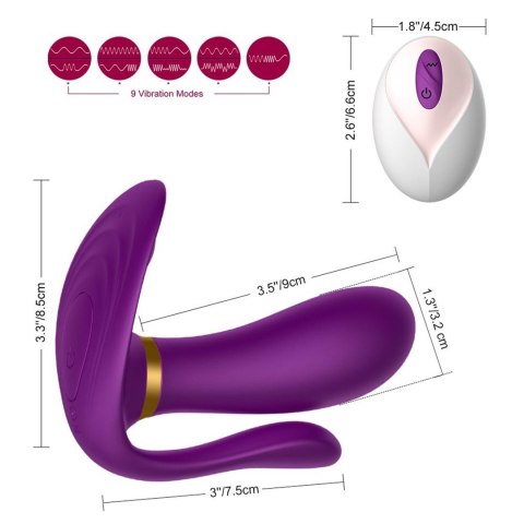 Wibrator dla par grzejący 40 C z pilotem Wibrator dla par grzejący 40 C z pilotem