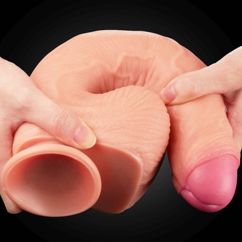 Giętkie realistyczne dildo z przyssawką penis 28cm Giętkie realistyczne dildo z przyssawką penis 28cm