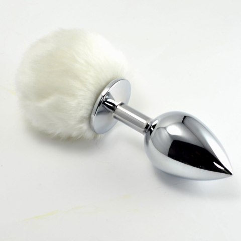 Korek analny puszkiem ze stali nierdzewnej 8 cm Korek analny puszkiem ze stali nierdzewnej 8 cm