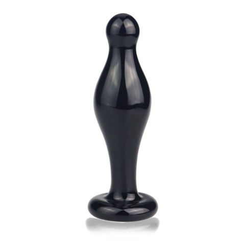 Korek analny szklany czarny kompaktowy sex orgazm Korek analny szklany czarny kompaktowy sex orgazm