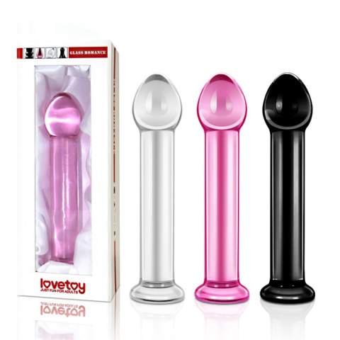 Szklane dildo z prostym trzonem i główką 16 cm Szklane dildo z prostym trzonem i główką 16 cm