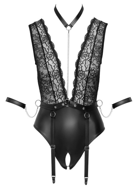 Body Bondage seksowne z koronką i paskami XL BDSM Body Bondage seksowne z koronką i paskami XL BDSM