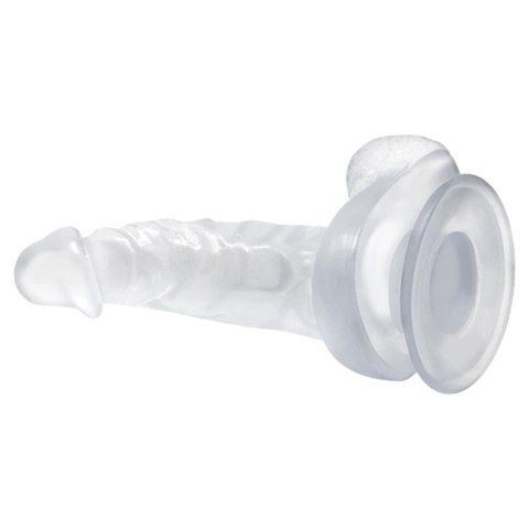Duży fioletowy penis z przyssawką i jądrami 20 cm Duży fioletowy penis z przyssawką i jądrami 20 cm