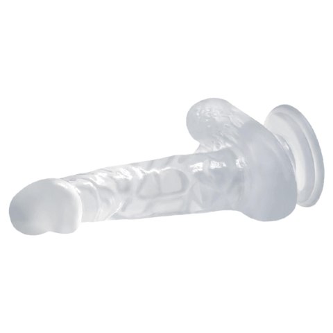 Duży fioletowy penis z przyssawką i jądrami 20 cm Duży fioletowy penis z przyssawką i jądrami 20 cm