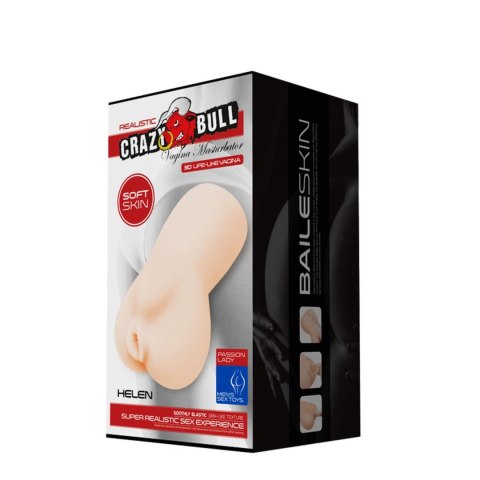 Masturbator -HELEN, REALISTIC VAGINA, Vibration