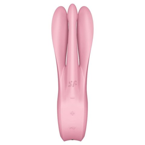 Wibrator wielofunkcyjny Satisfyer Threesome 1 róż Wibrator wielofunkcyjny Satisfyer Threesome 1 róż
