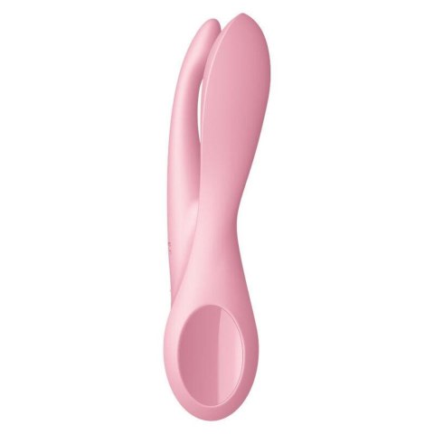 Wibrator wielofunkcyjny Satisfyer Threesome 1 róż Wibrator wielofunkcyjny Satisfyer Threesome 1 róż