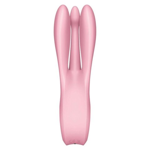 Wibrator wielofunkcyjny Satisfyer Threesome 1 róż Wibrator wielofunkcyjny Satisfyer Threesome 1 róż