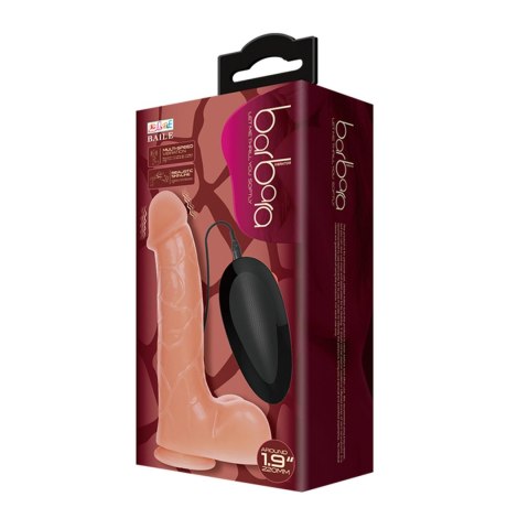 Wibrujące żylaste realistyczne dildo jądra 22 cm Wibrujące żylaste realistyczne dildo jądra 22 cm