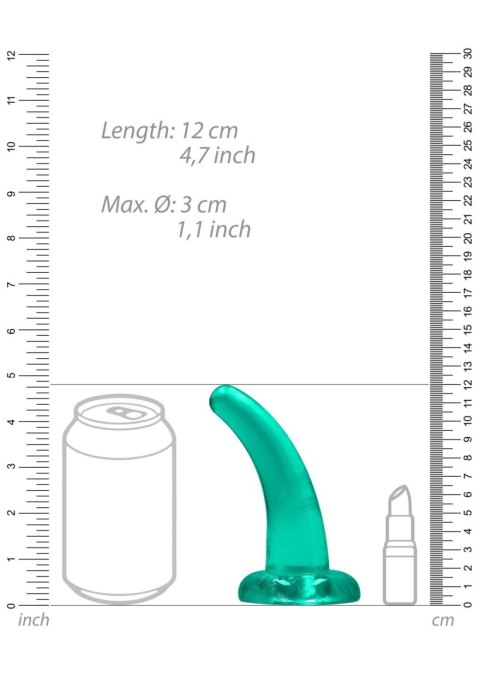 Gładkie małe dildo do stymulacji pochwy anusa 12cm Gładkie małe dildo do stymulacji pochwy anusa 12cm