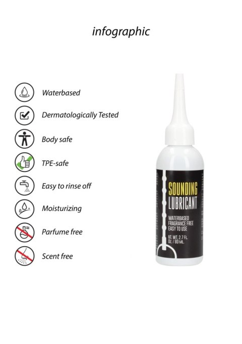 Lubrykant do penis pluga sondy cewki moczowej 80ml Lubrykant do penis pluga sondy cewki moczowej 80ml