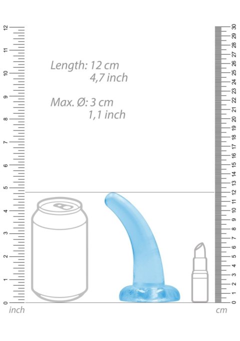 Małe gumowe dildo z mocną przyssawką 11,2 cm Małe gumowe dildo z mocną przyssawką 11,2 cm