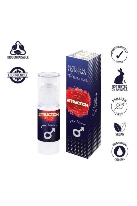 Naturalny lubrykant z feromonami dla facetów 50ml Naturalny lubrykant z feromonami dla facetów 50ml