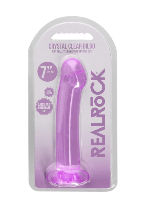 Proste sex dildo z główką i przyssawką penis 17 cm Proste sex dildo z główką i przyssawką penis 17 cm