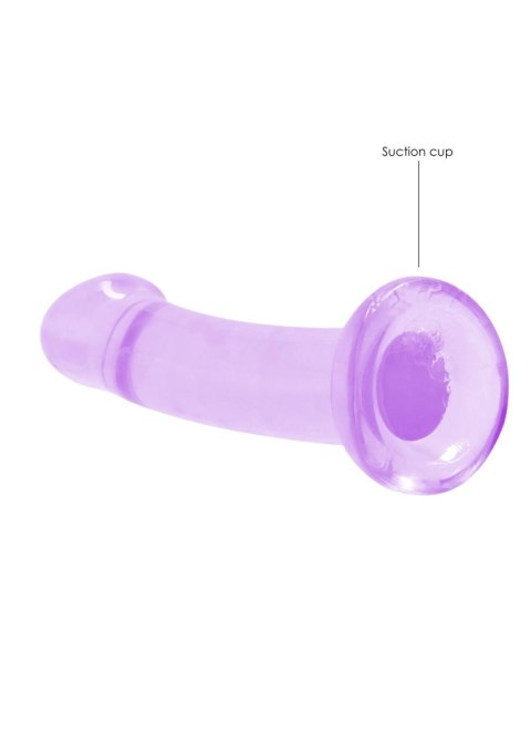 Proste sex dildo z główką i przyssawką penis 17 cm Proste sex dildo z główką i przyssawką penis 17 cm