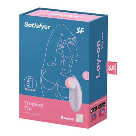 Stymulator łechtaczki Satisfyer Tropical Tip lilac Stymulator łechtaczki Satisfyer Tropical Tip lilac