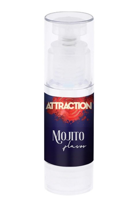 Żel jadalny do masażu Hot Kiss Smak Mojito 50ML Żel jadalny do masażu Hot Kiss Smak Mojito 50ML