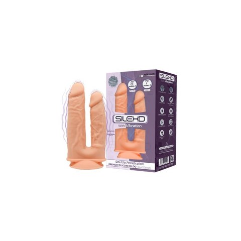 Dildo podwójna penetracja mocne wibracje dla par Dildo podwójna penetracja mocne wibracje dla par