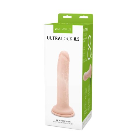 Duże realistyczne dildo z mocną przyssawką 21,5 cm Duże realistyczne dildo z mocną przyssawką 21,5 cm