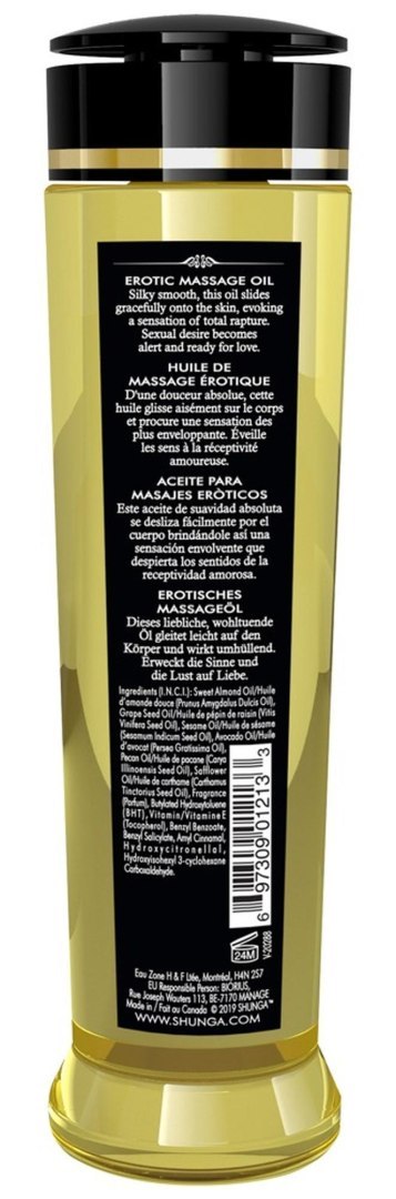 Olejek do masażu erotycznego Shunga Serenity 240ml Olejek do masażu erotycznego Shunga Serenity 240ml