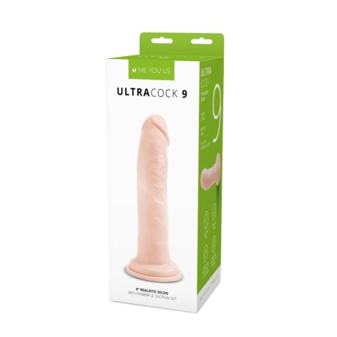 Realistyczne żylaste dildo z przyssawką 23 cm Realistyczne żylaste dildo z przyssawką 23 cm