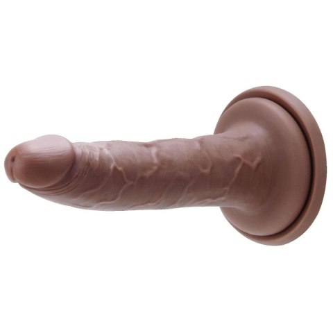 Realistyczny silikonowy penis z przyssawką 18 cm Realistyczny silikonowy penis z przyssawką 18 cm