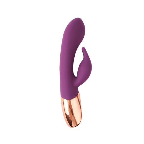 Wibrator fioletowy do podwójnej stymulacji 20,5 cm Wibrator fioletowy do podwójnej stymulacji 20,5 cm