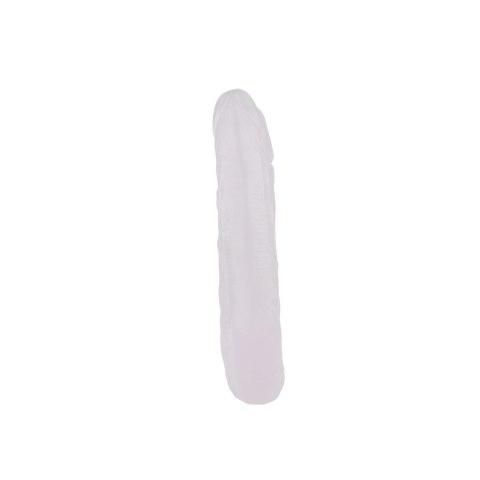 Wygięte białe żylaste dildo sex lesbijski 18 cm Wygięte białe żylaste dildo sex lesbijski 18 cm