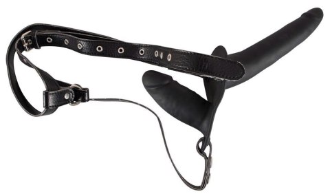 Podwójny penis dildo członek strap on uprząż sex Podwójny penis dildo członek strap on uprząż sex