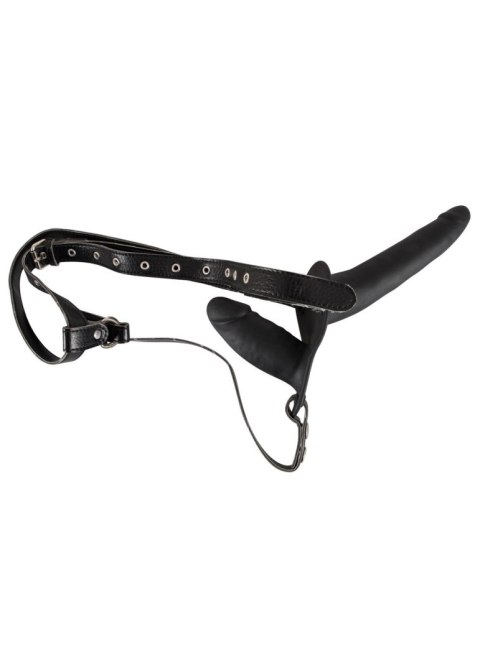 Podwójny penis dildo członek strap on uprząż sex Podwójny penis dildo członek strap on uprząż sex