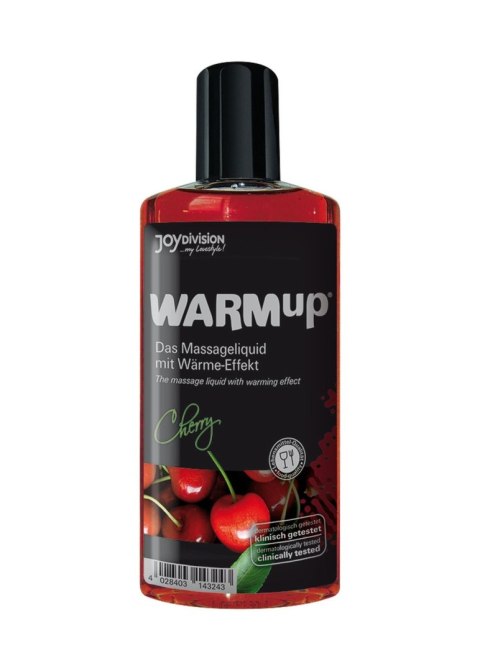 Rozgrzewający smakowy żel do masażu 150ml wiśnia Rozgrzewający smakowy żel do masażu 150ml wiśnia