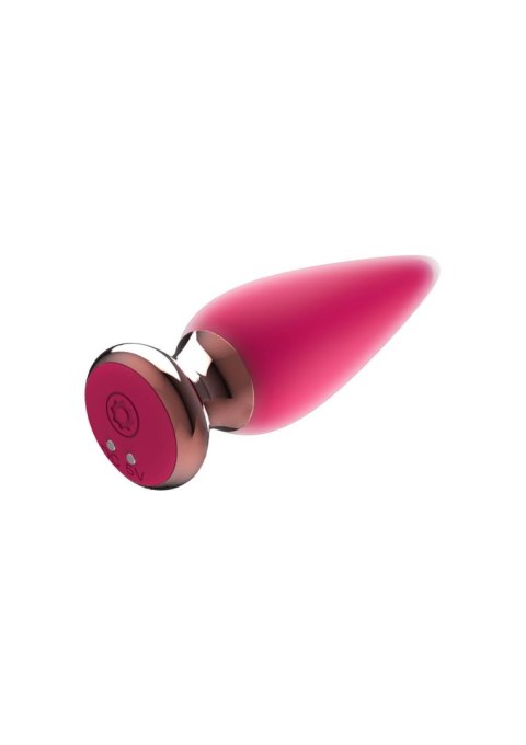Korek analny zatyczka plug wibracje 12 cm 7 trybów Korek analny zatyczka plug wibracje 12 cm 7 trybów