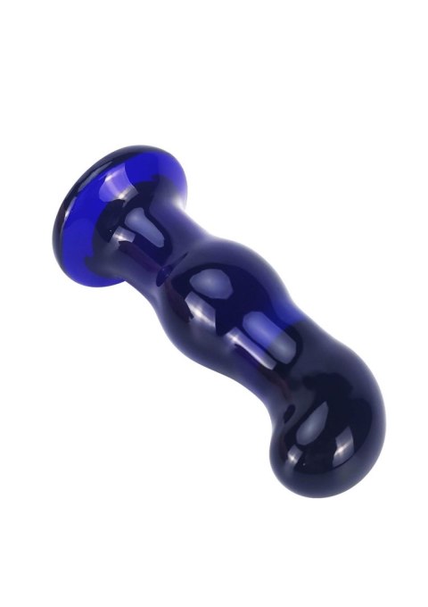 Szklany wibrujący korek analny plug 5 trybów 11 cm Szklany wibrujący korek analny plug 5 trybów 11 cm