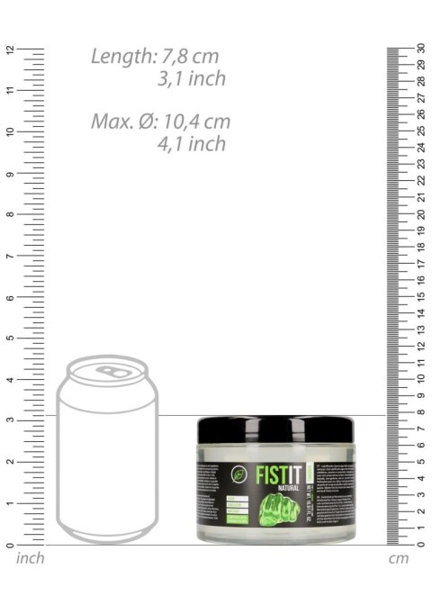 Fistingowy żel nawilżający naturalny vegan 500 ml