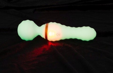Podwójny masażer różdżka wibrator 19 cm 9 trybów