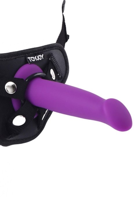 Wąskie dildo z przyssawką do uprzęży strap-on 15cm Wąskie dildo z przyssawką do uprzęży strap-on 15cm