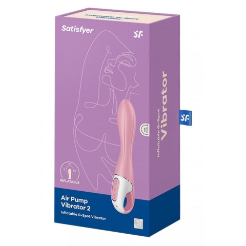 Wibrator nadmuchiwany pompowany Satisfyer Air Pump Wibrator nadmuchiwany pompowany Satisfyer Air Pump