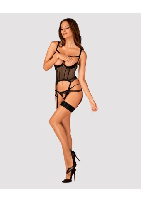 Lanelia gorset otwarte stringi biustonosz sex M/L